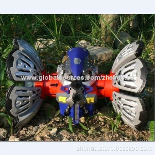 RC Mini Transformable Robot with Rechargeable Battery and Transform Automatically